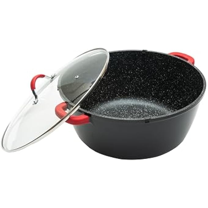 Berghoff Novum Cast Aluminum Casserole With Induction Bottom And Lid 36 Cm X 16 Cm Size - Image 2