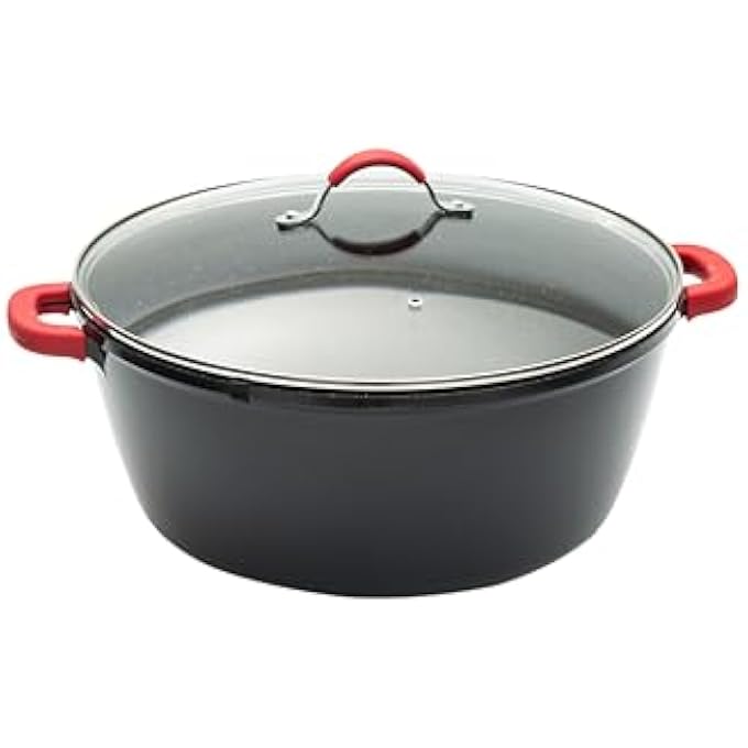 Berghoff Novum Cast Aluminum Casserole With Induction Bottom And Lid 36 Cm X 16 Cm Size - Image 1