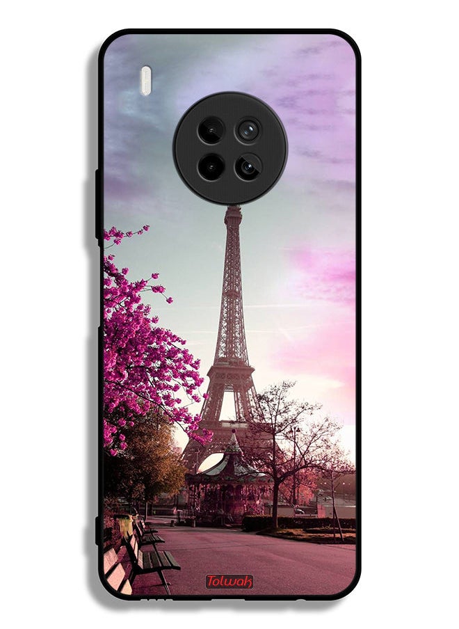 Tolwak - Huawei Y9a Protective Case Cover Eiffel Tower - Image 1