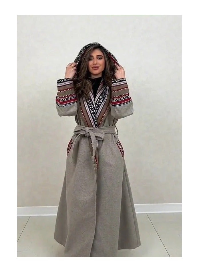 Brides Luxurious sadu women's fur - beige - Image 2