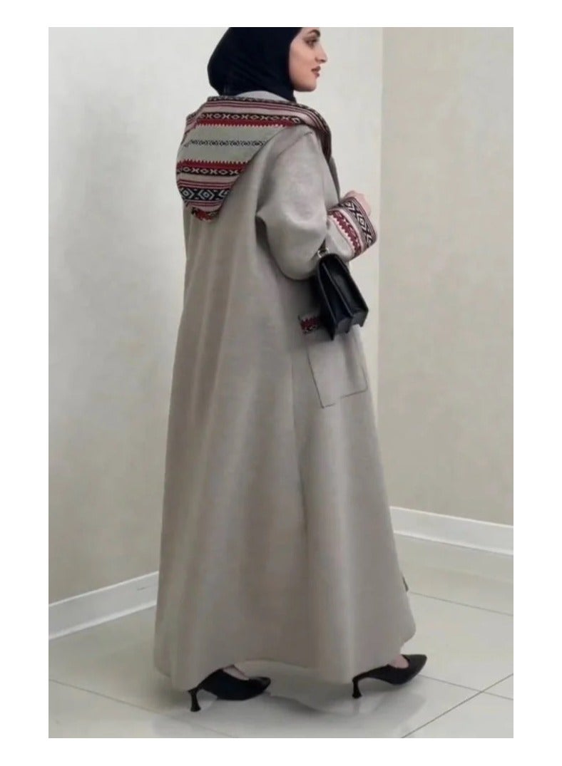 Brides Luxurious sadu women's fur - beige - Image 3