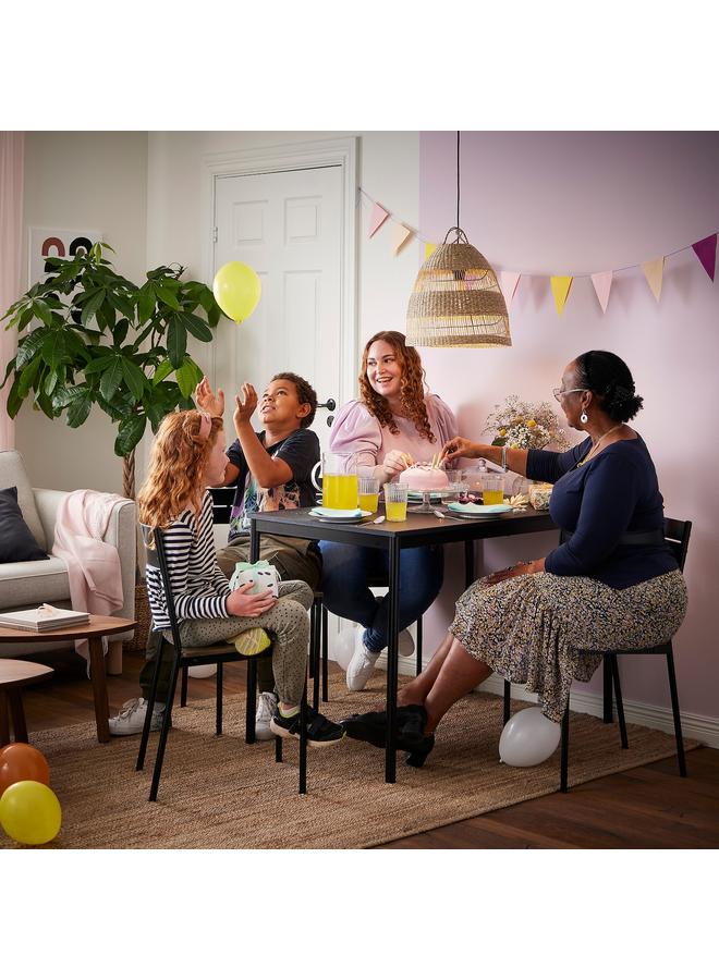 زبون طاولة، أسود، 110×67 سم - Image 2