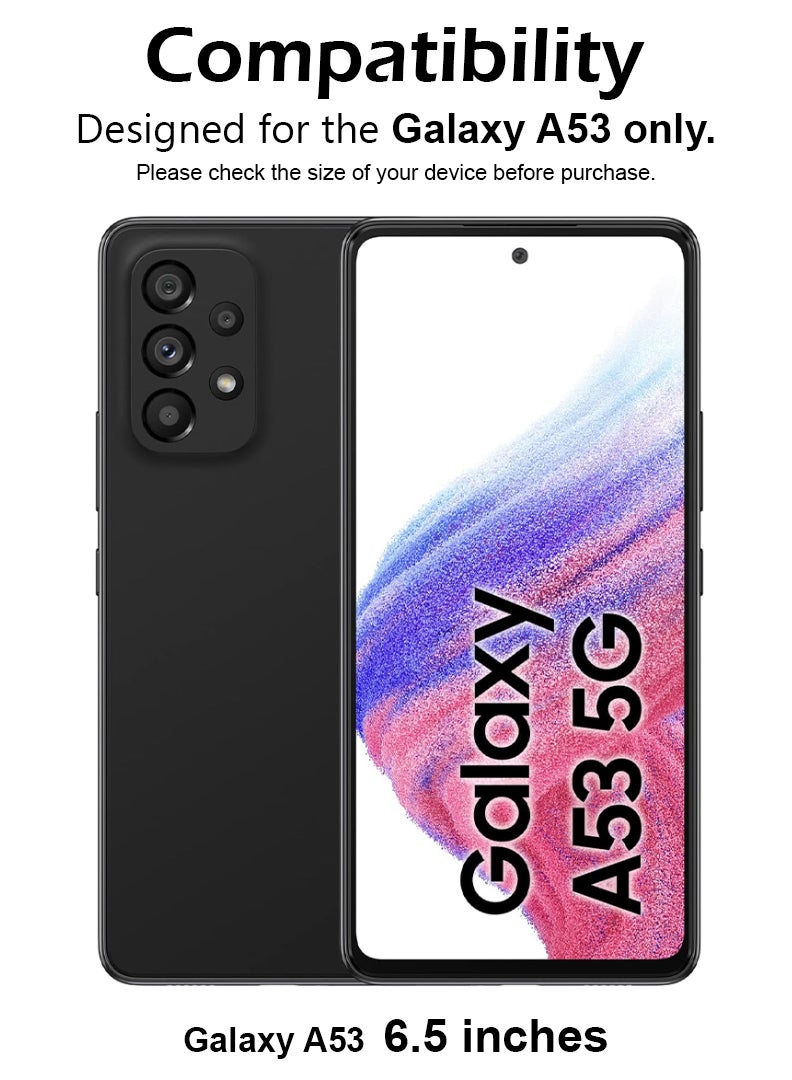 Case Up Screen Protector For Samsung Galaxy A53 9H Hardness Tempered Glass Film, Bubble Free Easy Installation, Full Coverage, Anti Scratch And Touch Sensitive - Image 2