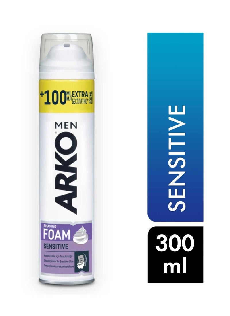 Arko Shaving Foam For Sensitive Skin 300 ml  - Image 2