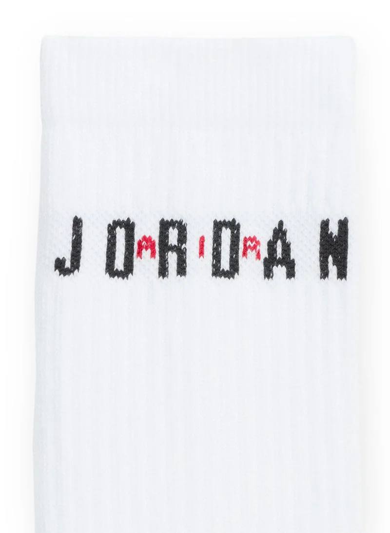 جوردن جوارب U J Ed Poly Crew Jor 6Pr - 144
