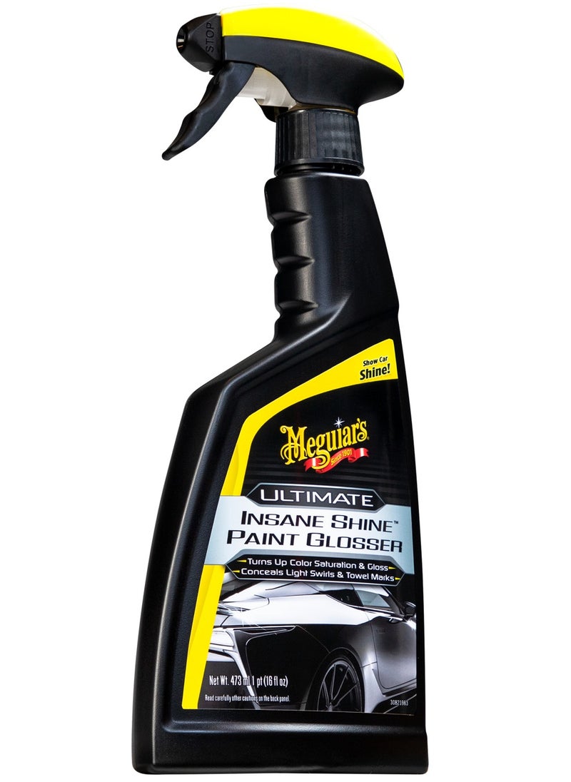 Meguiars Long-Lasting American Car Paint Glosser – Boosts Color and Conceals Swirls – Made in USA  - Image 1