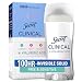 Secret Clinical Strength 100HR Sweat Odor Invisible Solid Antiperspirant Deodorant for Women Free Sensitive 3X Stress Protection with Hyaluronic Acid PH Balanced Unscented 26 oz - Image 2