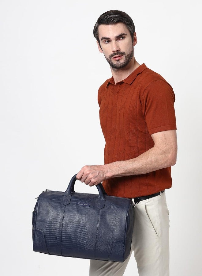 Thomas Scott Textured Medium Casual Duffel Bag - Image 5