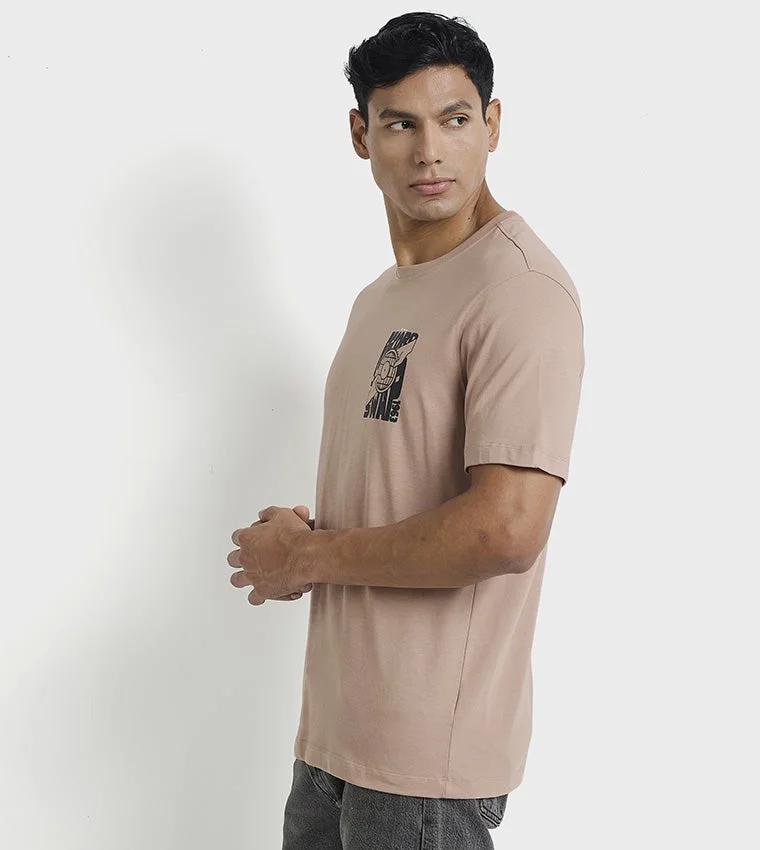 بين شيرمان Ben Sherman Men's Crew Neck Short Sleeve Graphic T-Shirt