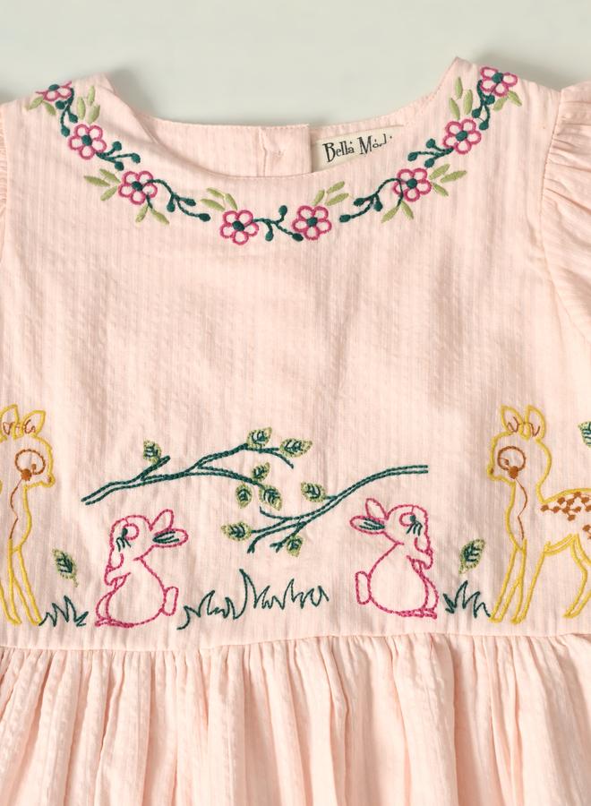 بيلا مودا فستان قطني مطرز - Image 4