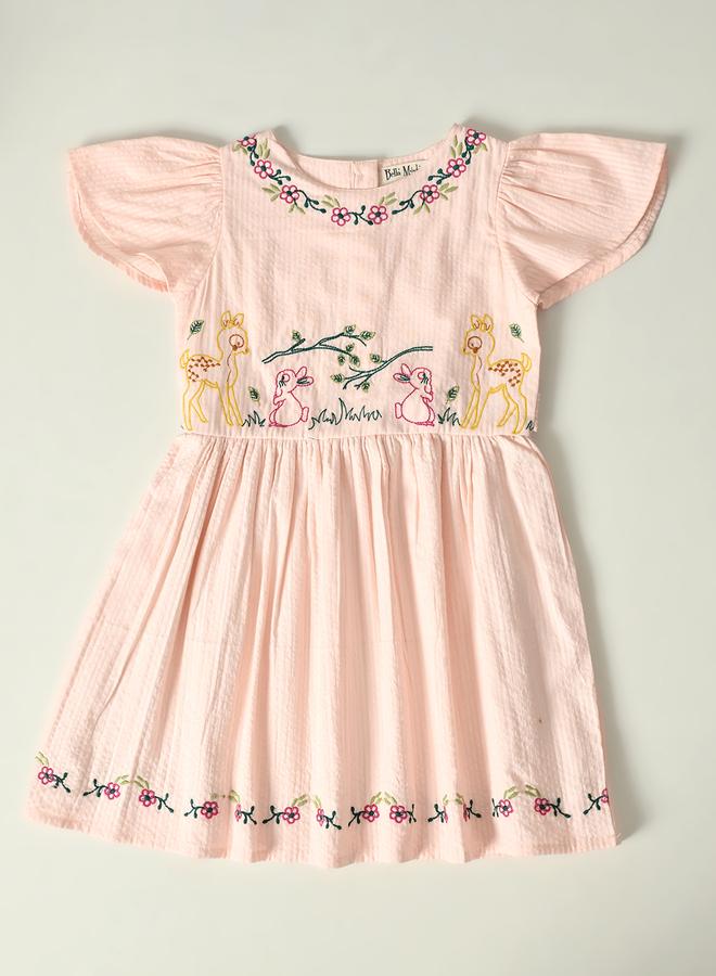 بيلا مودا فستان قطني مطرز - Image 2