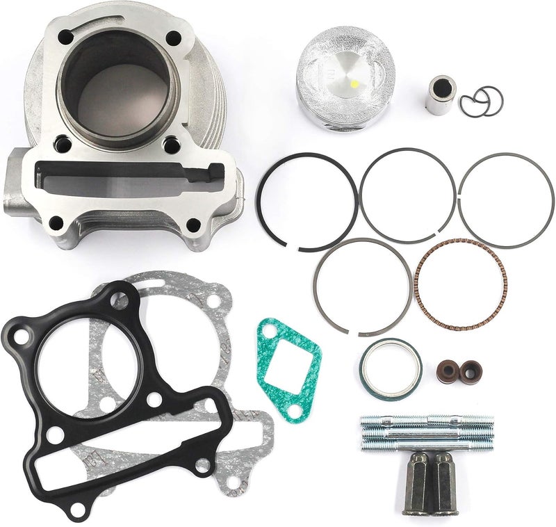 TRKIMAL طقم أسطوانة كبير لتحسين الأداء Trkimal GY6 80cc 47mm ل GY6 49cc 50cc 139QMB ATV سكوتر موبايل كارت - Image 1