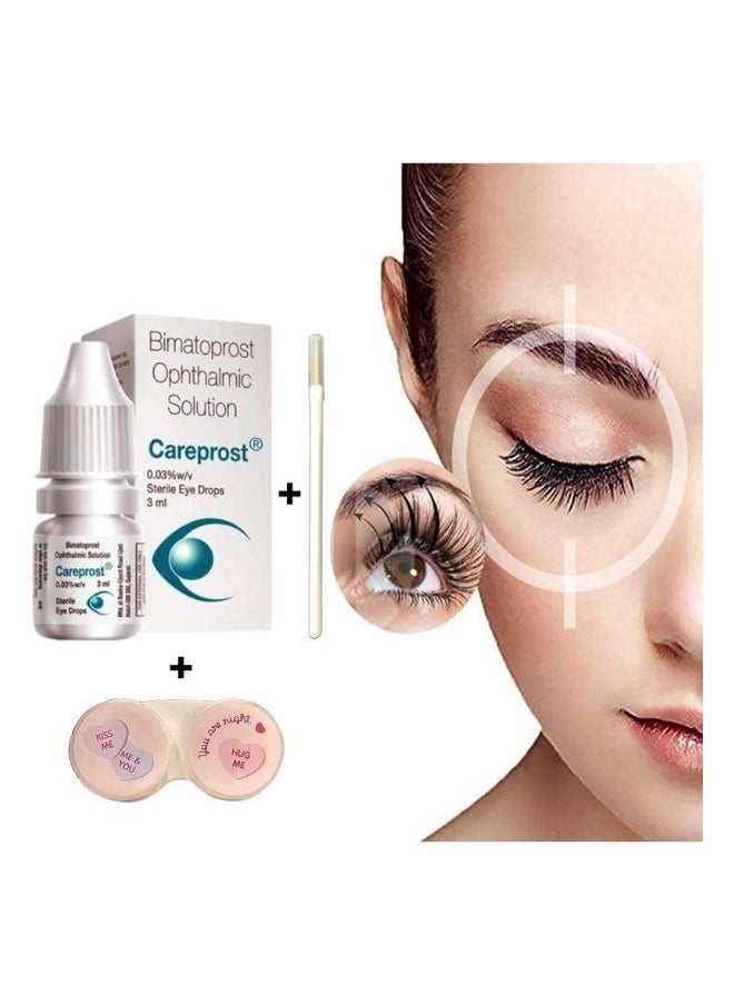 Careprost - Careprost for eyelash and eyebrows growth with free applicator brush - Image 1