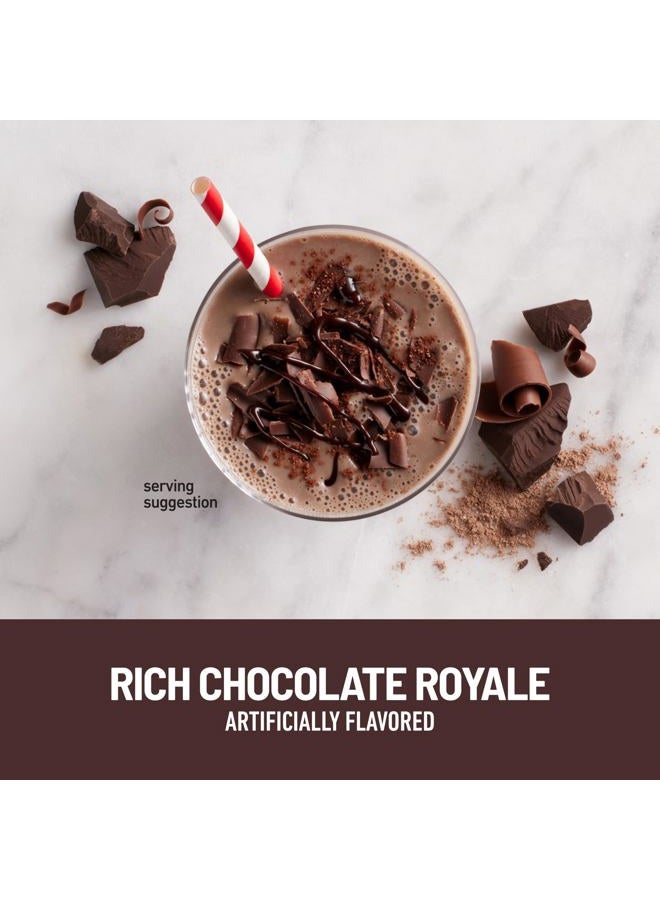 SlimFast Meal Replacement Powder, Original Rich Chocolate Royale, 10g of Protein, 22 Servings (Packaging May Vary) - Image 2