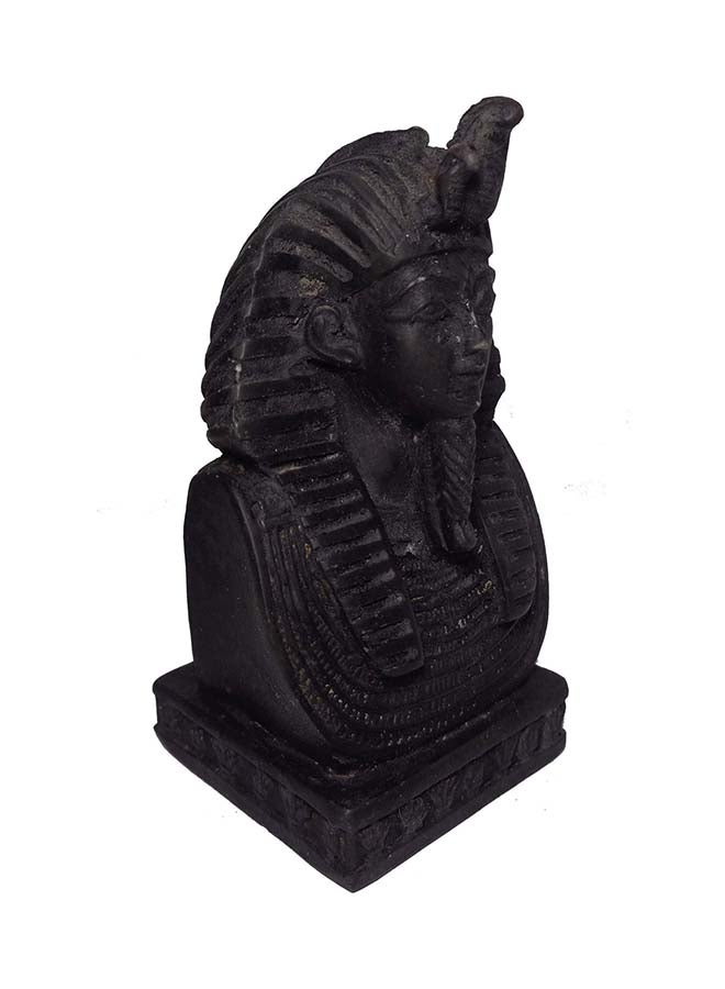 Generic Egyptian King Tut Head Face 3D Carved And Professionally Crafted Pharaoh Figurine Statue Ancient Handmade 3D Sculpture 3.8 