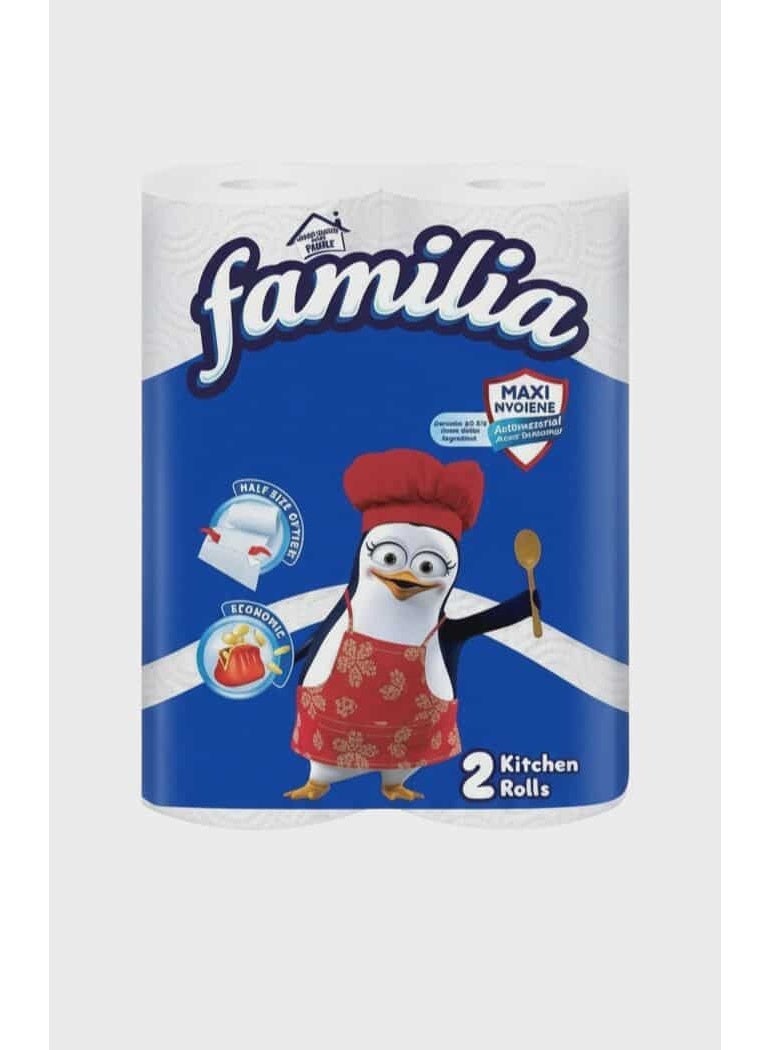 Familia Kitchen Rolls - 8 Rolls - Image 2