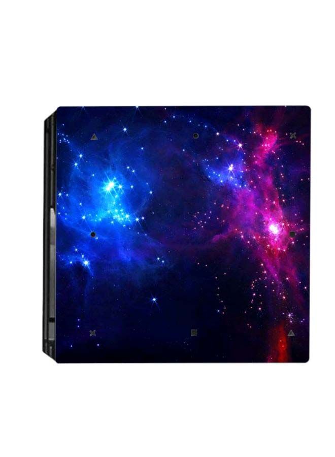 NIBEMINENT 3-Piece Galaxy Themed Stickers For PlayStation 4 Pro - Image 2