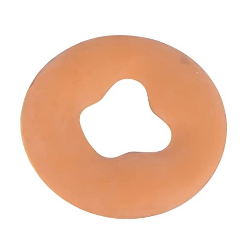 Tbest Beauty Care Silicone Spa Face Rest Relax Body Massage Overlay Cushion Beige Face Pillow for Massage On Bed,Bolsters & Cushions for Massage Tables,Bolsters & Cushions for (Skin - Image 2