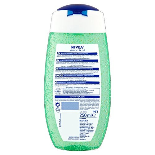Nivea Lemon And Oil Shower Gel (250ml) (pack of 2) - Image 2