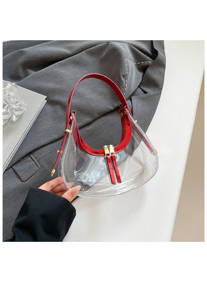 KUYING New Fashionable Simple Retro Underarm Bag  - Image 5