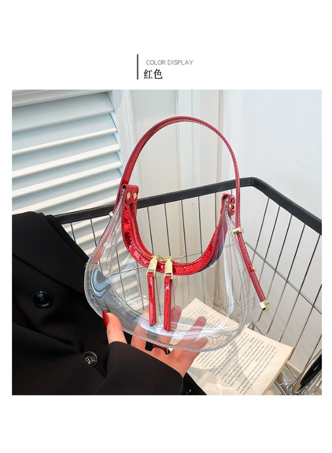 KUYING New Fashionable Simple Retro Underarm Bag  - Image 4