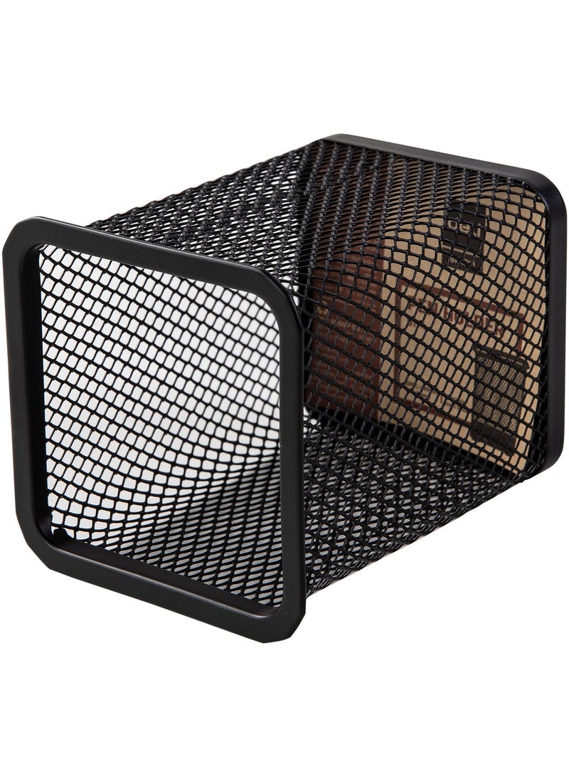Deli Metal Mesh Pen Holder Black - Image 4