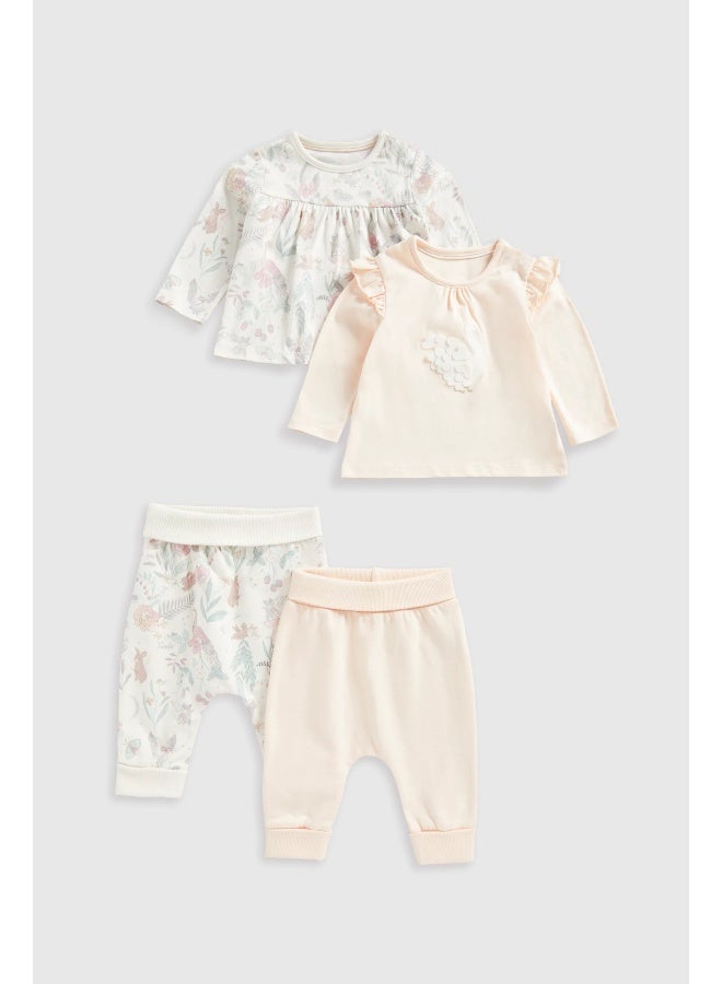 مذركير طقم من  قطع: تيشيرتات وسراويل رياضية ساحرة - Image 2