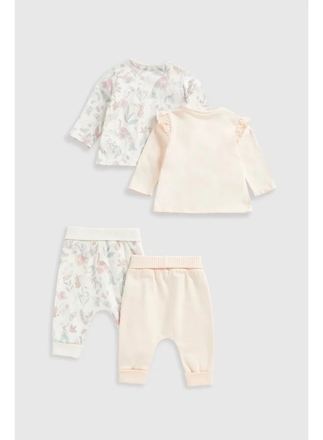 mothercare Enchanted T-Shirts and Joggers 4-Piece Set