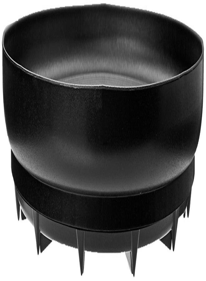 بوسمير حامل نباتات دوار شديد التحمل من بوسمير S41610 داون أندر، يحمي الأسطح الخشبية والسجاد والبلاط، سعة 250 رطلاً، 16 بوصة، أسود - Image 3