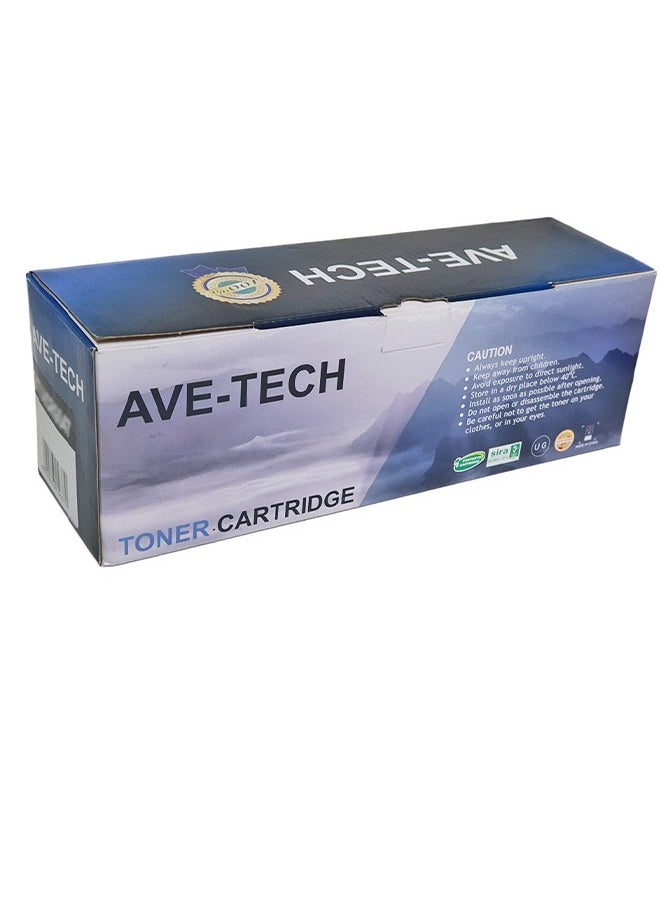 افي - التكنولوجيا خرطوش حبر لطابعه AVE-TECH ليزر 126A ,310A ,350A اسود  - Image 2