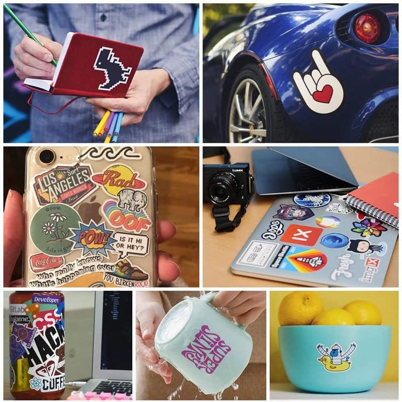 JANDJPACKAGING Printable Vinyl Sticker Paper - 30 Sheets - Image 4
