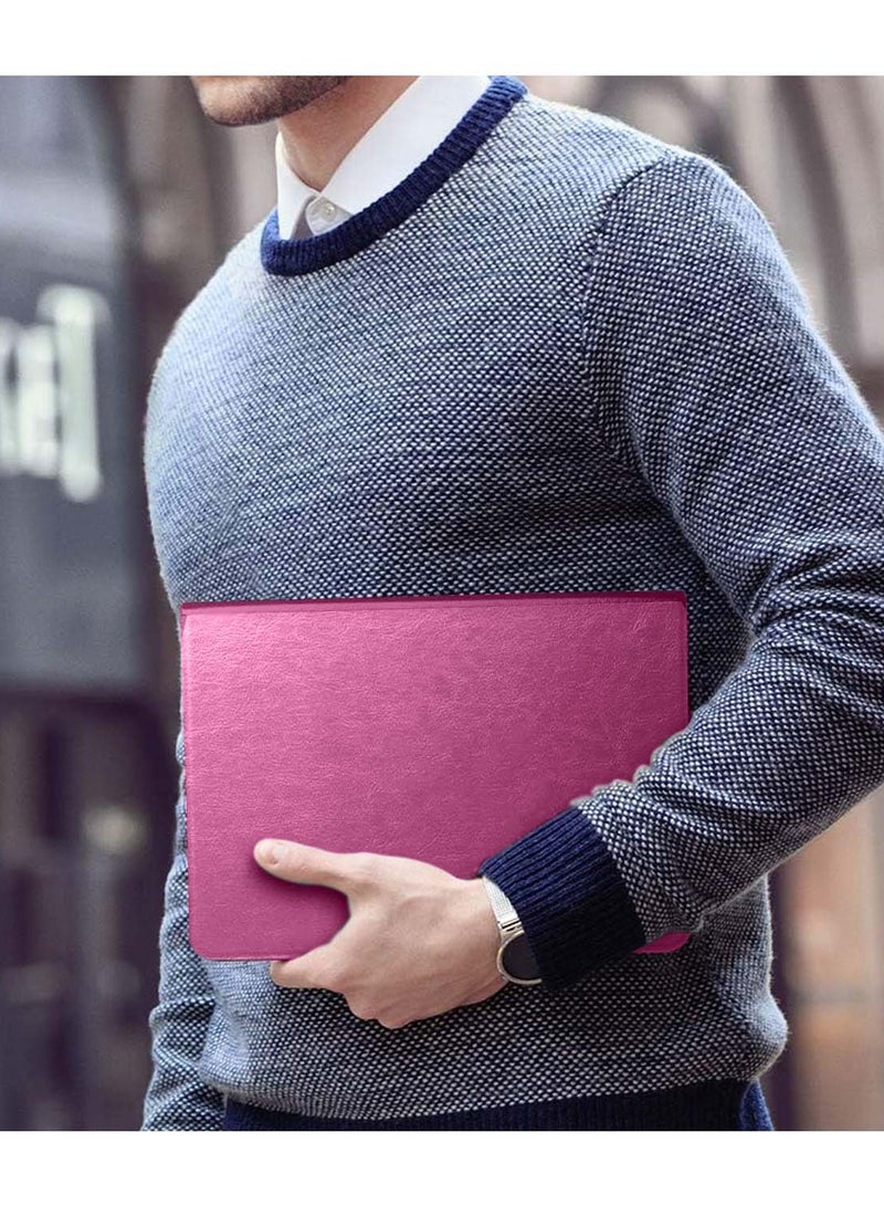Cat - Cot PU Leather With Card Holder Flip Case Cover For Apple iPad Air 13 5G 2024 13 Inch Pink - Image 3