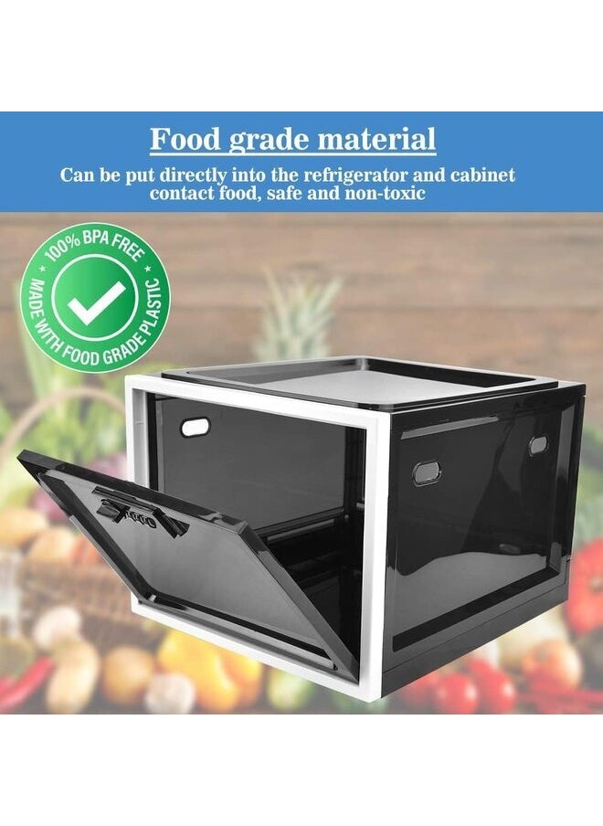 Generic - Lockable Boxes Box Lockable Combination Lock Box Lockable Box Plastic Box Lockable Large Code Lock Box for Medicine Food Mobile Phone 30.3 x 23.6 x 19.3 cm - Image 1