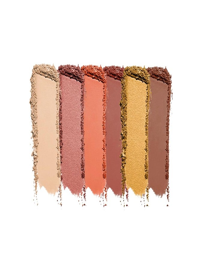 INSIGHT Show Time 6 Color Eyeshadow Palette | Matte Finish | Begginer Friendly | Easily Blendable | Day to Night Look - (Sunset) 15 g - Image 3