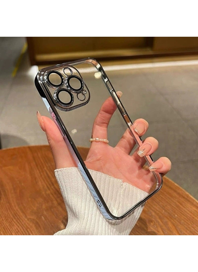 Dexmon - iPhone 14 Pro Max Case 3D Camera and Lens Lens Protection Razer Plating Case - Image 1