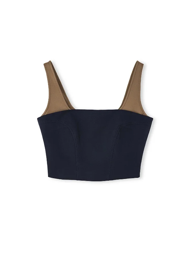 ابيكول Color Block Blouse