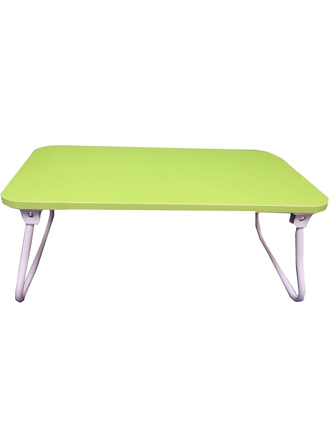 Wt Easy Care Portable Folding Multipurpose Desk Green 65X45X5.5 Cm