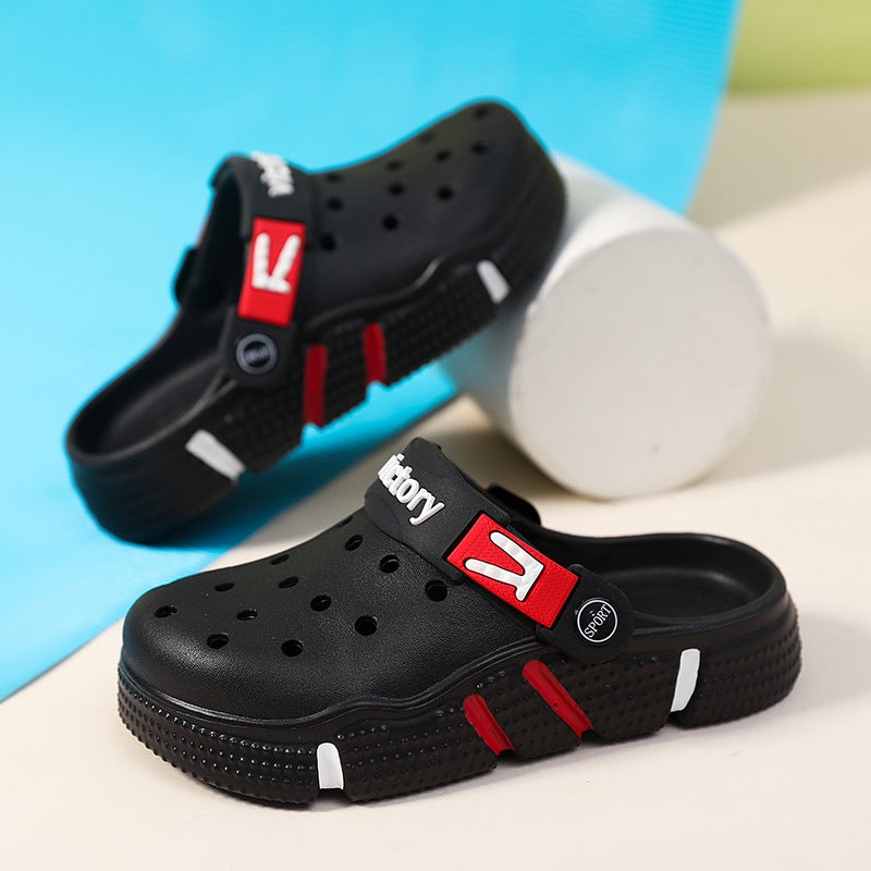 Children'S Cave Shoes Summer Boys And Girls Slippers Non-Slip Soft Bottom Indoor Home Big Children Beach Sandals - Image 5