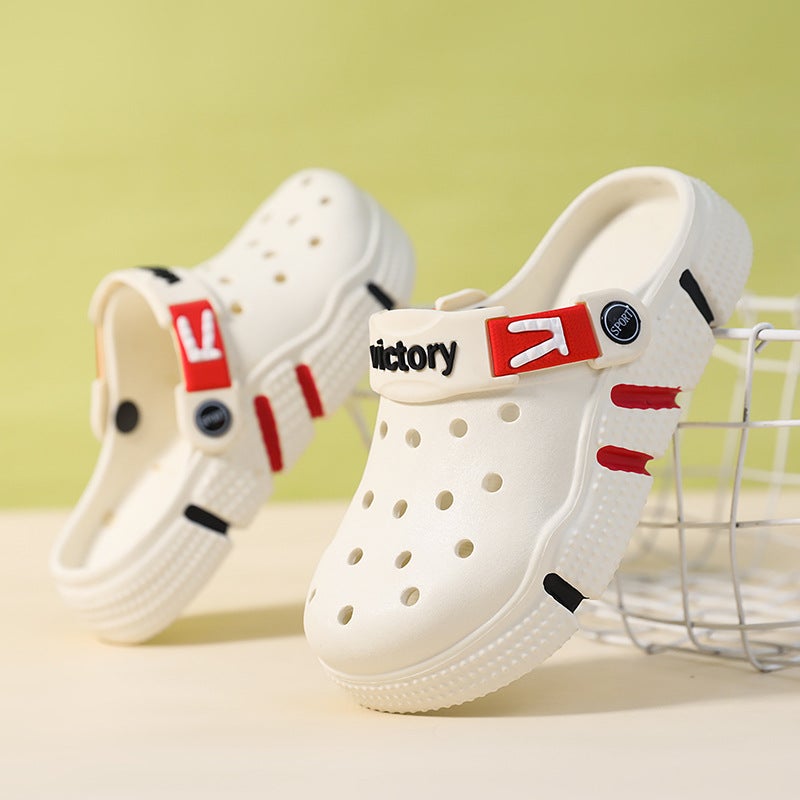 Children'S Cave Shoes Summer Boys And Girls Slippers Non-Slip Soft Bottom Indoor Home Big Children Beach Sandals - Image 2
