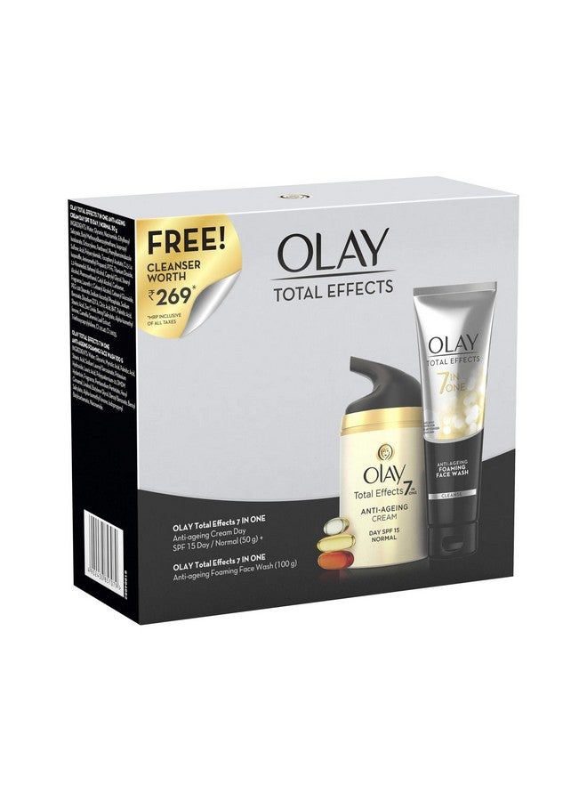 Olay Combo Pack Total Effects 7 In 1 (Day Cream 50 G & Cleanser 100G) - Image 2