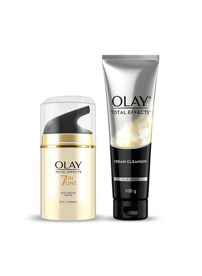 Olay Combo Pack Total Effects 7 In 1 (Day Cream 50 G & Cleanser 100G) - Image 3