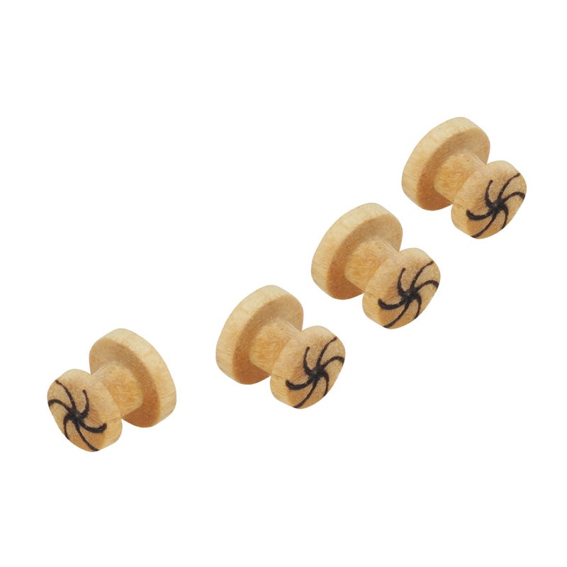 TRIPIN Wooden Kurta Buttons for Designer Collection of Ethnic Ware Men Kurta Ladies Kurties DIY Art and Craft Vertigo Designed_2101