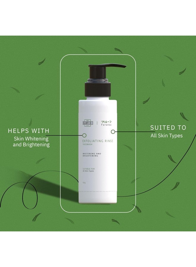 KANPEKI Labs Furutsu Exfoliating Rinse Face Wash For Whitening Skin Suitable For All Skin Type 100G - Image 3