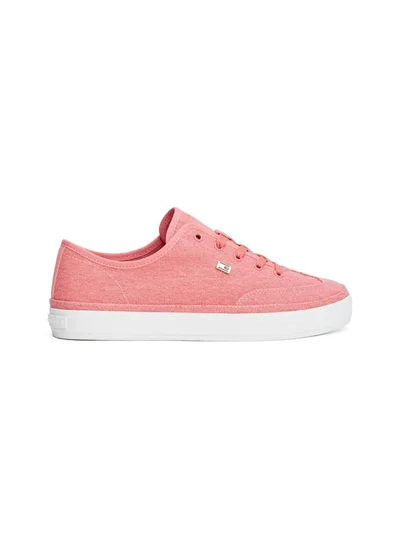 TOMMY HILFIGER Washed Canvas Low Top Sneakers