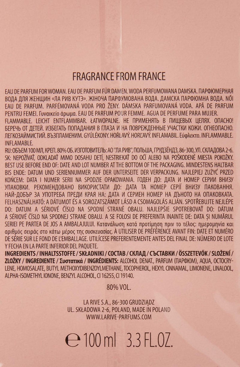 LA RIVE Eau De Parfum Spray 3.3 oz - Image 2