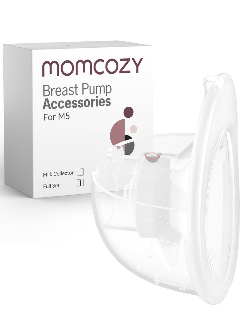 Momcozy - Momcozy Full Set Collector Cup Only for Momcozy M5, Original M5 Breast Pump Replacement Accessories - Image 1