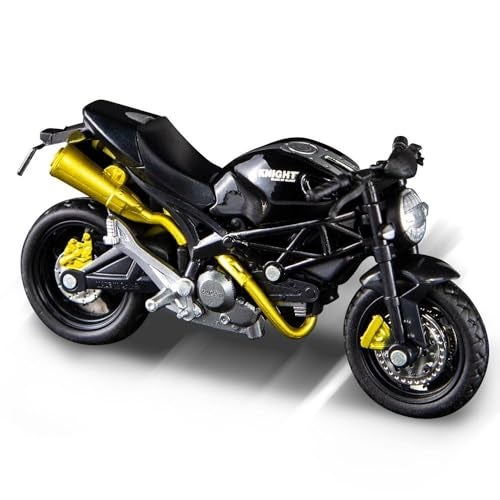 PLUSPOINT Diecast Motorcycle Toy Bike Scale Model Vehicles Alloy Simulation Superbike Also for Car Dashboard Kids Adult Alloy Highly Simulation Model Vehicle Motorbike Street Machine Kids Toy Gift - Image 1