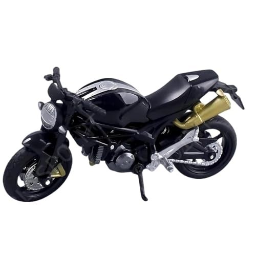 PLUSPOINT Diecast Motorcycle Toy Bike Scale Model Vehicles Alloy Simulation Superbike Also for Car Dashboard Kids Adult Alloy Highly Simulation Model Vehicle Motorbike Street Machine Kids Toy Gift - Image 4