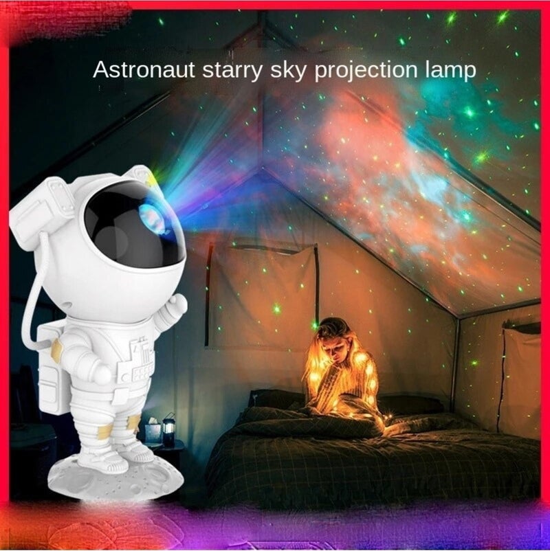 Hediye Sandalı Gift Boat Nebula Cloud Star Effect Astronaut Projector Night Light - Image 2