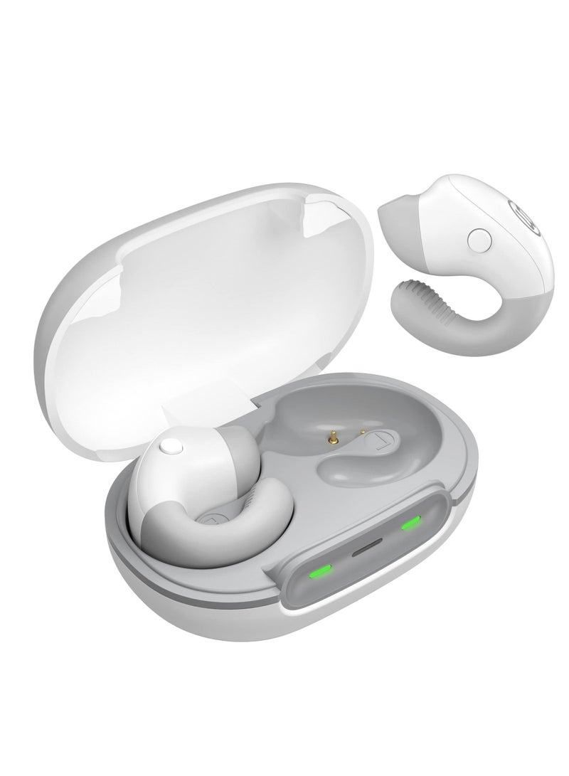 Excefore Bluetooth Headphones, Open Ear Bluetooth 5.3 Headphones, Wireless Earbuds with Earhooks, ENC Noise-Cancellation, 30H Playtime, Built-in Mic, Waterproof Headphones for Sport Running  - Image 1